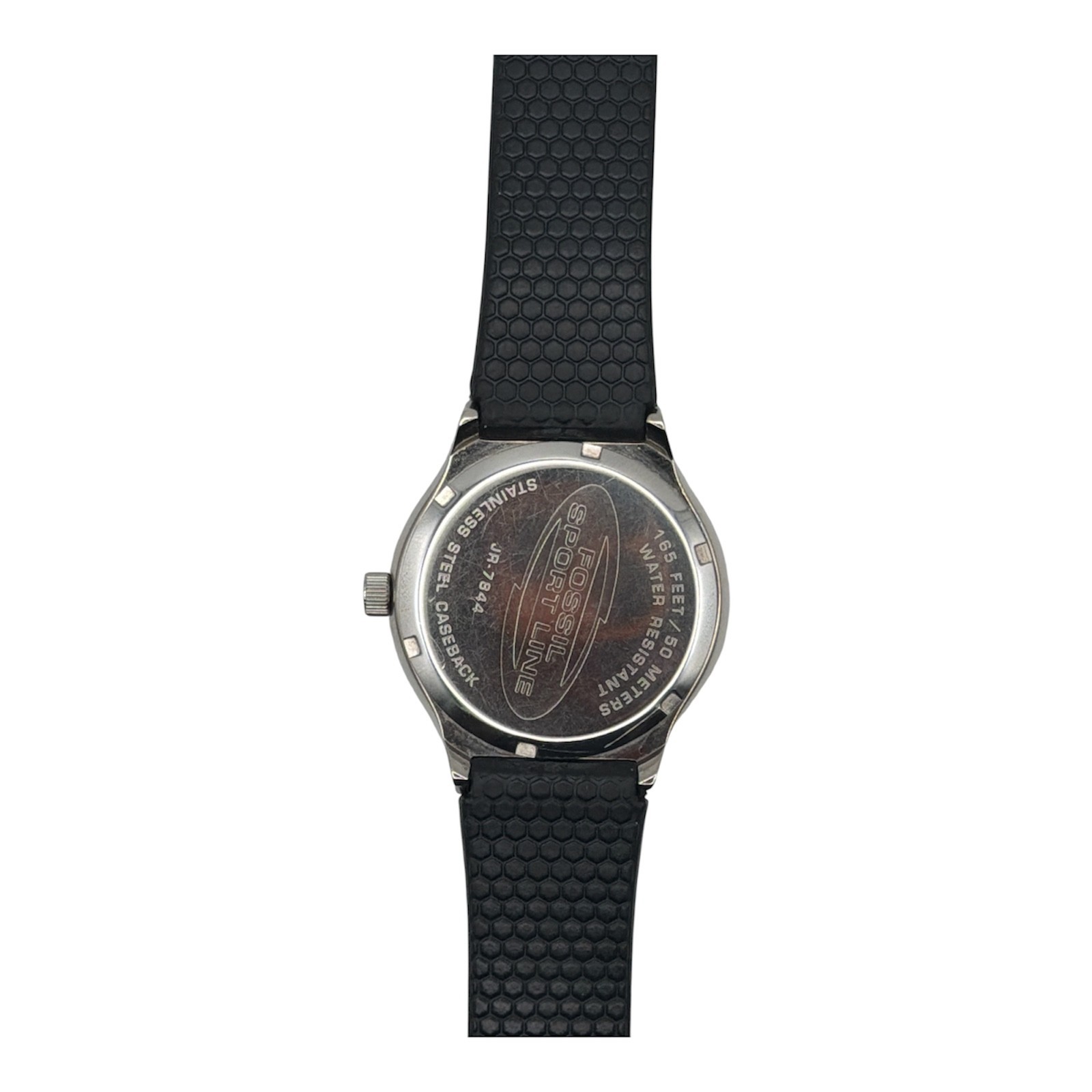 時計 FOSSIL big tic Fossil Big Tic JR-7944 Y2K Analog Digital LCD Quartz … - Gem