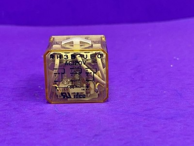 IDEC RH3B-ULC AC120V 10A 3PDT Plug-in Power Relay