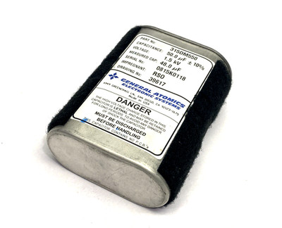 General Atomics Electronic Systems 315DM550 Capacitor 50µF 1.5kV 16A RMS