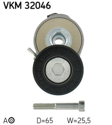 Skf Geleide rol/omdraairol, Poly V-riem voor o.a. Peugeot, Citroën