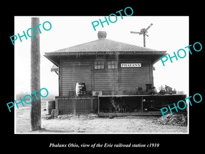 Phalanx Ohio The Erie Railroad Station c1910 3 Old Large Historic Photo