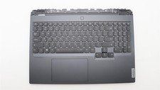 Lenovo Legion 7 16IRX8H Palmrest Cover Touchpad Keyboard Hebrew White 5CB1L09908