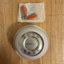 Honeywell The Round® Manual Thermostat 1 Heat - 1 Cool T87N1000 Premier White