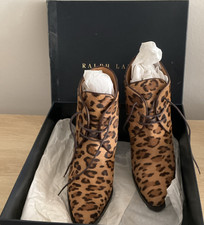 Ralph Lauren Wynter-BO-CSL Brown Haircalf Lac...