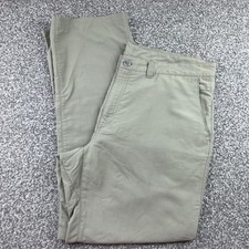 REI Co Op Pants Mens Size 36x32 Green Lightweight Hiking Performance Outdoors