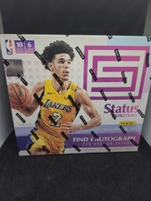 2017-18 Panini Status NBA Basketball Hobby Box -NEW- 1 Autograph + Rookies