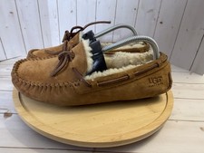 UGG Dakota Women's US 8 Moccasin Slipper Shoe Chestnut Shearling Lined