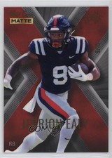 2022 Wild Card MATTE X-Plode Silver - Red X 9/10 Jerrion Ealy #MXP-26 1b9b