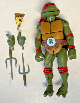 NECA TMNT Cartoon Series ''Raphael'' 2019 - Loose, excellent
