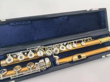 High Quality Flute C Tune 17 Keys Opend Holes Antique Copper Plated Gold Plated