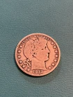 1912 d barber half dollar