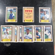 1990 ProCards St. Catharines Blue Jays Factory Team Set (34) Delgado W/Case