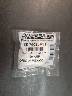 NEW OEM MERCURY QUICKSILVER 90 AMP STARTER FUSE ASSEMBLY 88-79023A91 