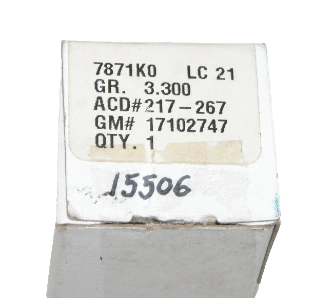 NUEVO INYECTOR DE COMBUSTIBLE GENUINO GM compatible con Camaro Firebird 90-92 88-93 Grand Am + Más Foto 4 de 4