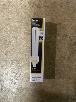 Halco 82147 LED 2-Pin Plug-in 9W Omni Directional 3500K Hybrid