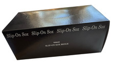 Justin Blair Disposable Slip-On Sox 1 BOX - 144 Pieces - Beige - 04642