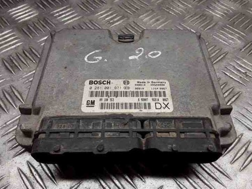 OPEL ASTRA G Sedan F69 Motorsteuergerät ECU 09180353 0281001971 2.00 25461644