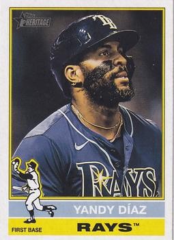 2025 Topps Heritage #215 Yandy Díaz | Baseball Card