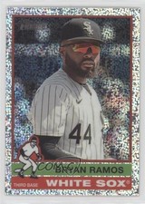 2025 Topps Heritage Chrome Silver Sparkle Refractor Bryan Ramos #381 16o7