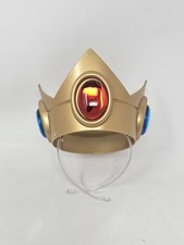 Nintendo Super Mario's Princess Peach Jeweled Crown Halloween Costume Hat Head