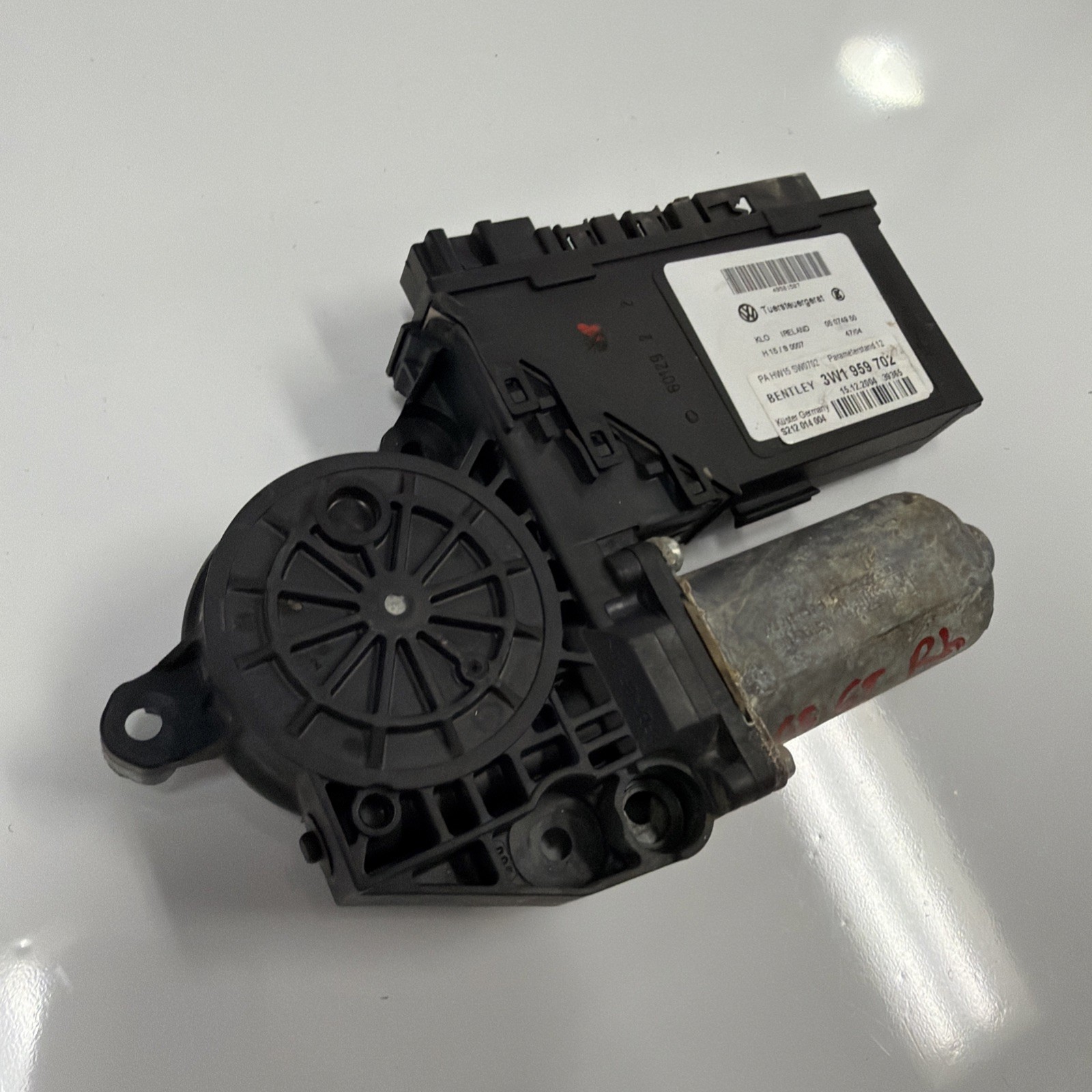 2005 Bentley Continental GT Coupe Right Passenger Door Window Motor 3W1959702