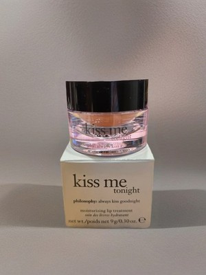 Philosophy Kiss Me Tonight Moisturizing Lip Treatment Balm 0.30oz NIB Free Ship!