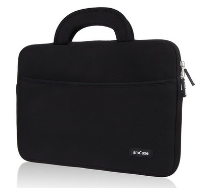 Amcase Chromebook Case13 To 13.3 Inch Travel/carry Sleeve With Handleblack