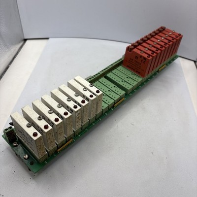 8 Opto 22 G4IDC5 And 9 G4ODC5 5 Volt Logic I/O Modules Mounted On 24 Slot Rack
