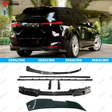 Carbon Fiber Front Rear Lip Side Skirts Spoiler Body Kits For BMW iX M60 2023-25