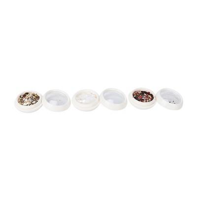 8 Boxes Nail Art Glitter Powder Dust For Dazzling Manicure BAK