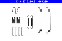 ZubehöRsatz Bremsbacken ATE 03.0137-9259.2 FüR Ford Mazda 121 Fiesta Fusion KA 5