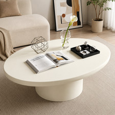 Oval shaped living room coffee table/sofa side table, indoor tea table