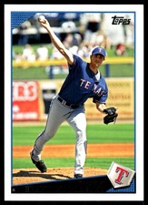 Brandon McCarthy 2009 Topps Updates & Highlights #UH67 Rangers MLB READ