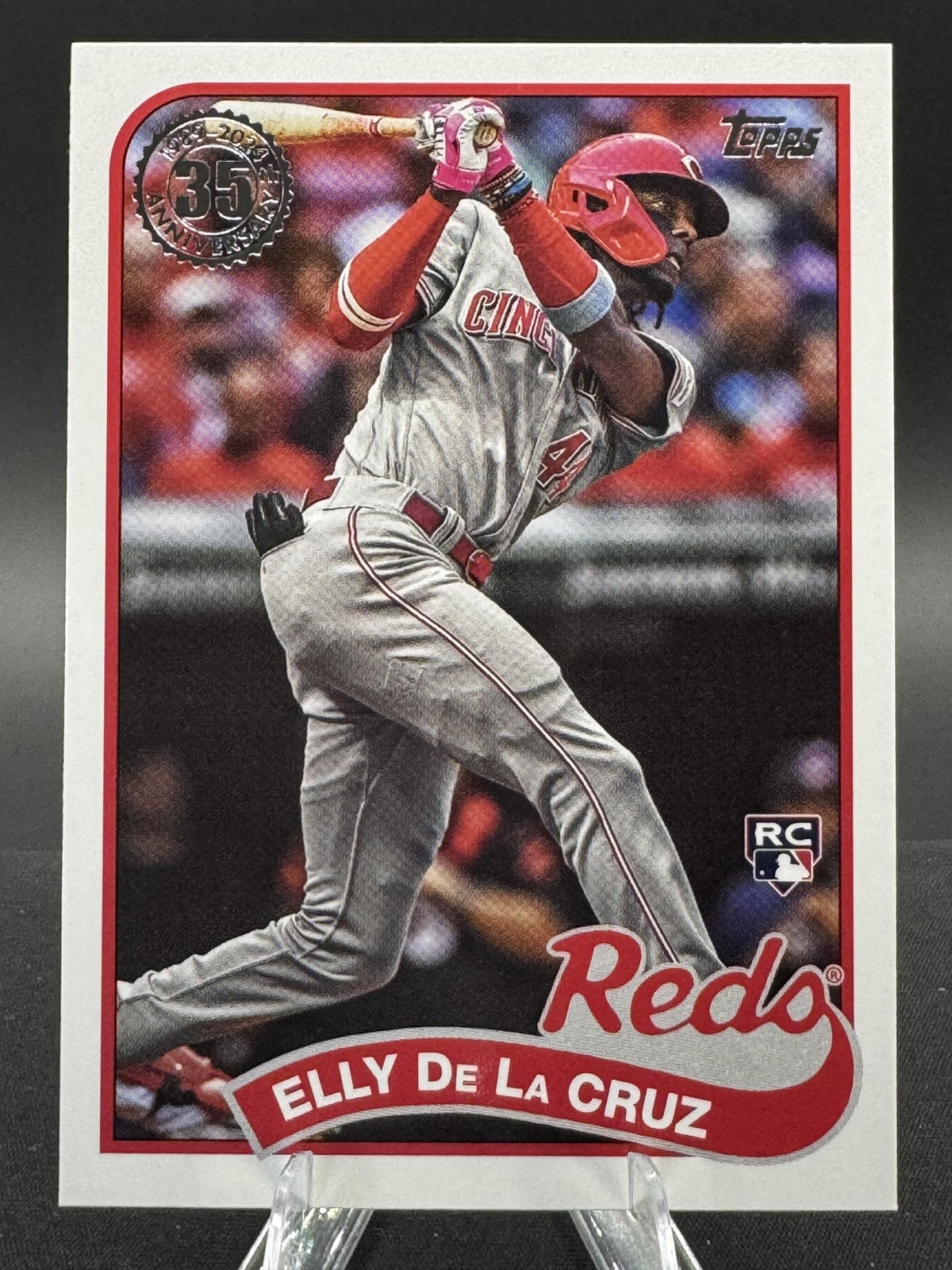 2024 Topps Elly De La Cruz #89B2-34 1989 Baseball 35th Anniversary Rookie Reds