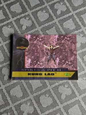 1994 Classic MK2 Mortal Kombat II 2 Chase Card Spikes & Pit II Kung Lao SP2