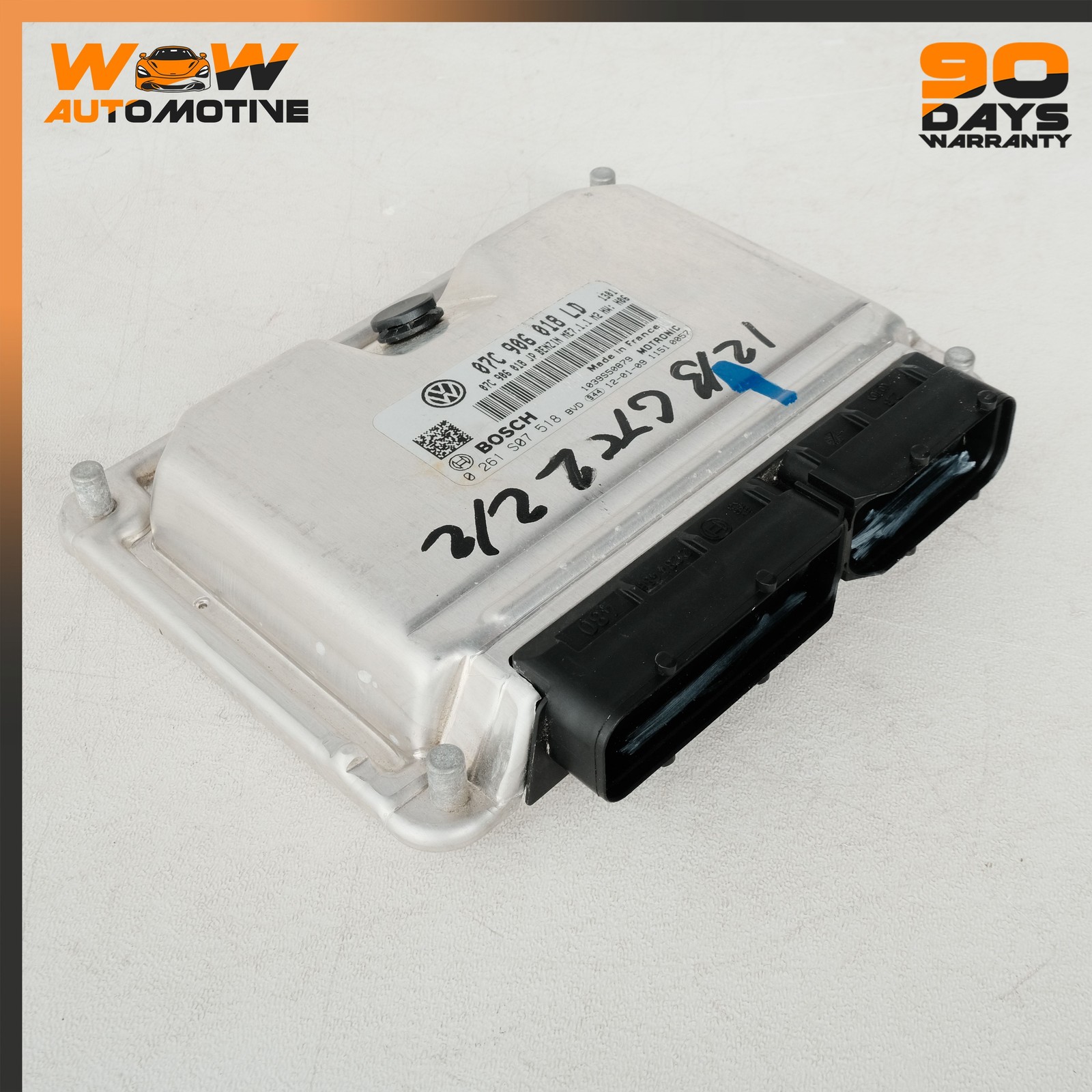 12-17 BENTLEY CONTINENTAL GTC ENGINE COMPUTER CONTROL MODULE ECU ECM SET OEM