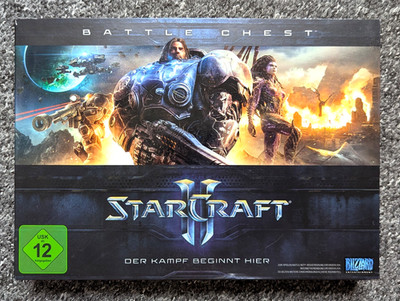 PC Spiel: StarCraft 2 Battlechest (2015) Für Sammler Computerspiel cib