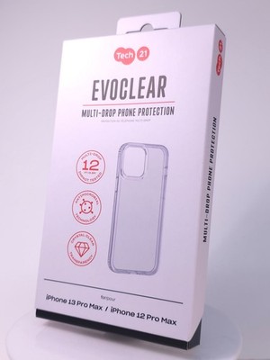 Lot of Tech21 EvoClear Case for Apple iPhone 13 Pro Max - Clear - New