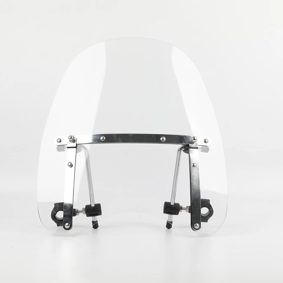 Parabrisas transparente grande 19"x17" para Yamaha V-Star 650 900 1100 1300 Foto 4 de 4