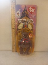Ty Britannia The Bear From McDonald's In The Package From 1999