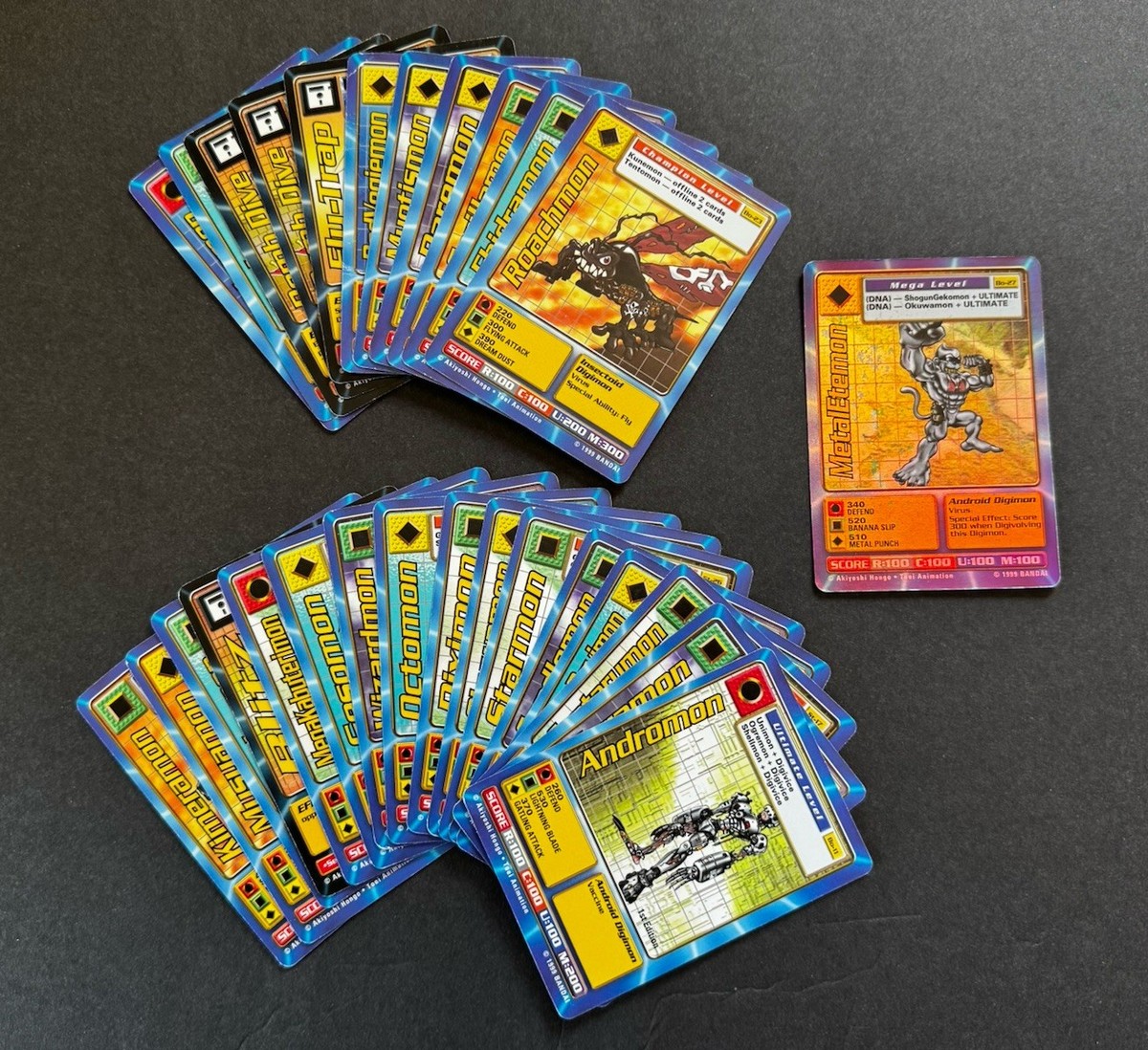 how to tell if a digimon card is 1st edition Digimon 1999 | Vintage Lot of 28 Cards - Includes 16 1st Edition w/ 1 Holo