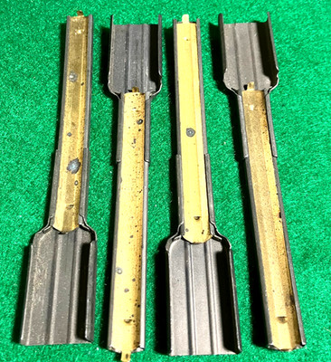 WW11 M1 M2 30 Cal Carbine 10 RD 4 Striper Clips w/ Fixed Spoon