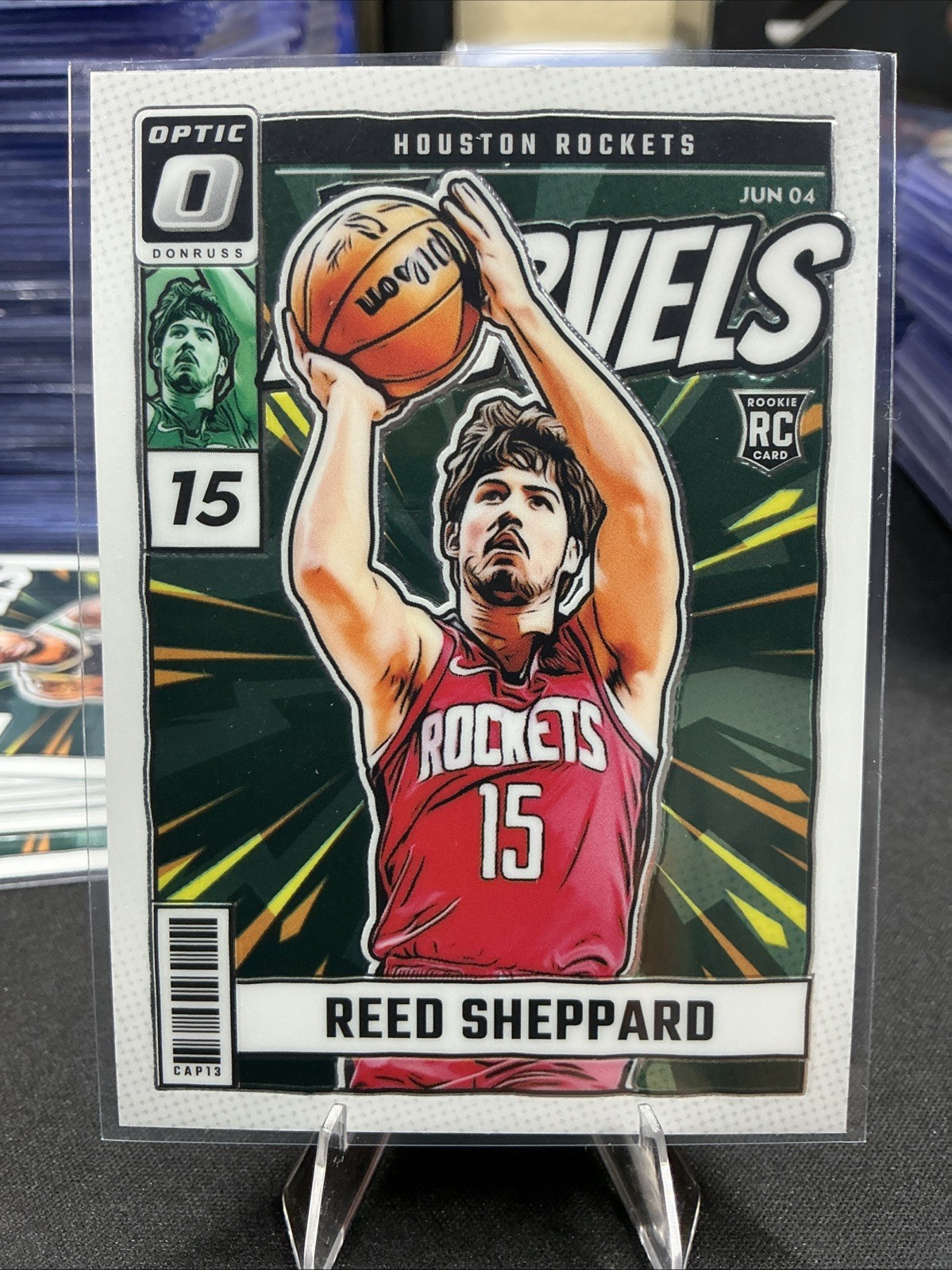 2024-25 Panini Donruss Optic Reed Sheppard #4 RC Rookie Net Marvels