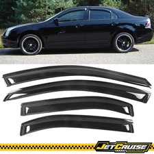 Fits 06-12 Ford Fusion Tape On Acrylic Window Visor Rain Sun Guard Deflector 4pc