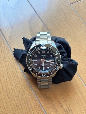 Seiko SBEJ021 Prospex GMT Diver Watch Timepiece Authentic Blue Dial