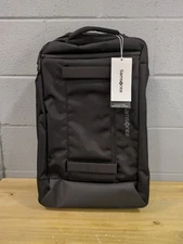 LL2 Samsonite Convertible Wheeled Travel Backpack Duffel Bag Black