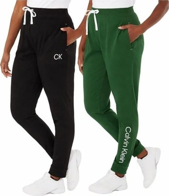 Calvin Klein Women's 2 Pack French Terry Jogger Pant