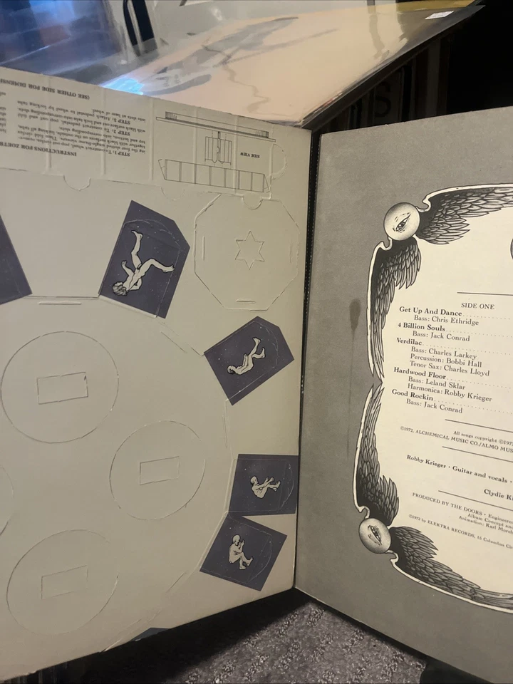 The Doors Vintage 1972 FULL CIRCLE LP - NM/EX RADIO STATION PROMO W/ Zoetrope - Image 3 of 4