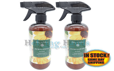 2 Abbey & Sullivan ''Sunflower'' Luxury Room & Linen Spray Long Lasting...