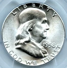 1958 Franklin Half Dollar, PCGS MS65